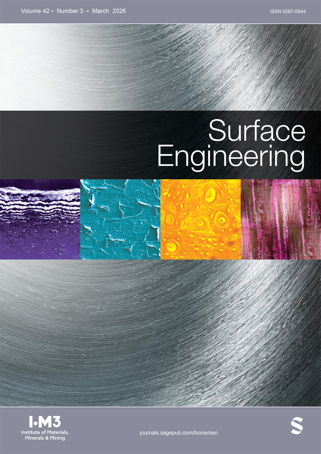 Surface Engineering journal cover