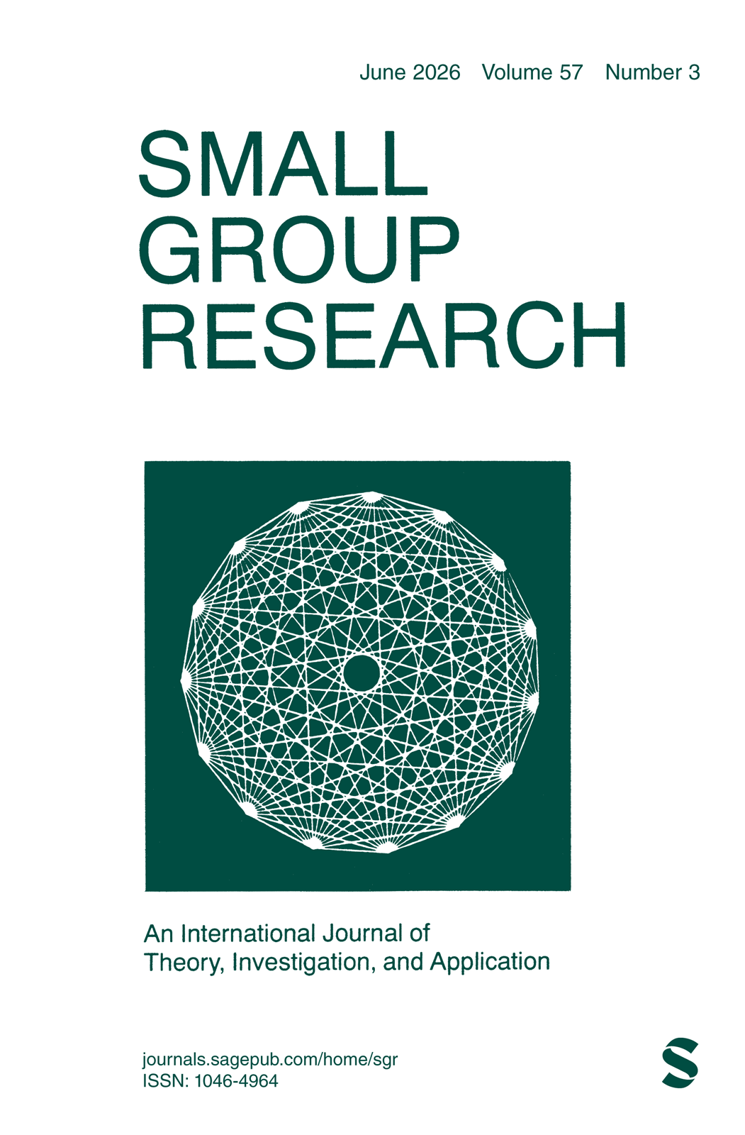 Small Group Research journal cover