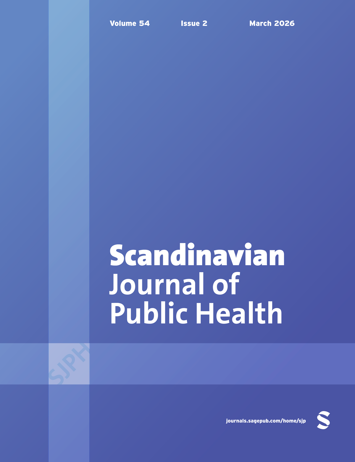 Scandinavian Journal of Public Health journal cover