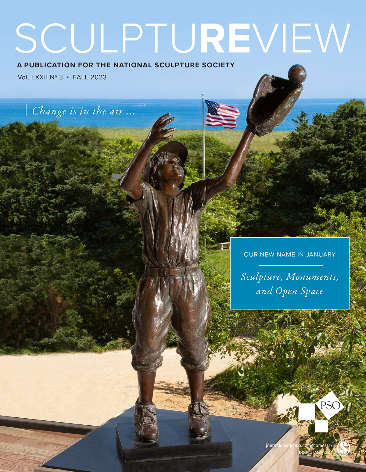 Sculpture Review journal cover