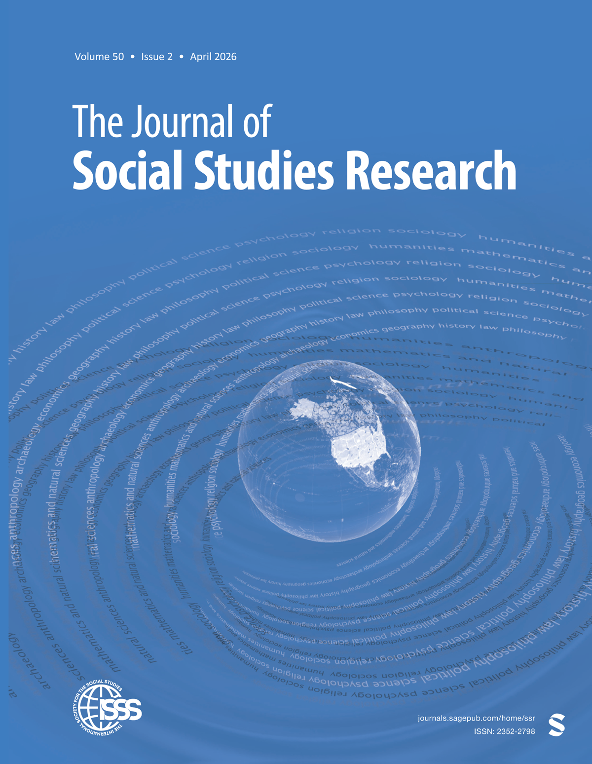 The Journal of Social Studies Research journal cover