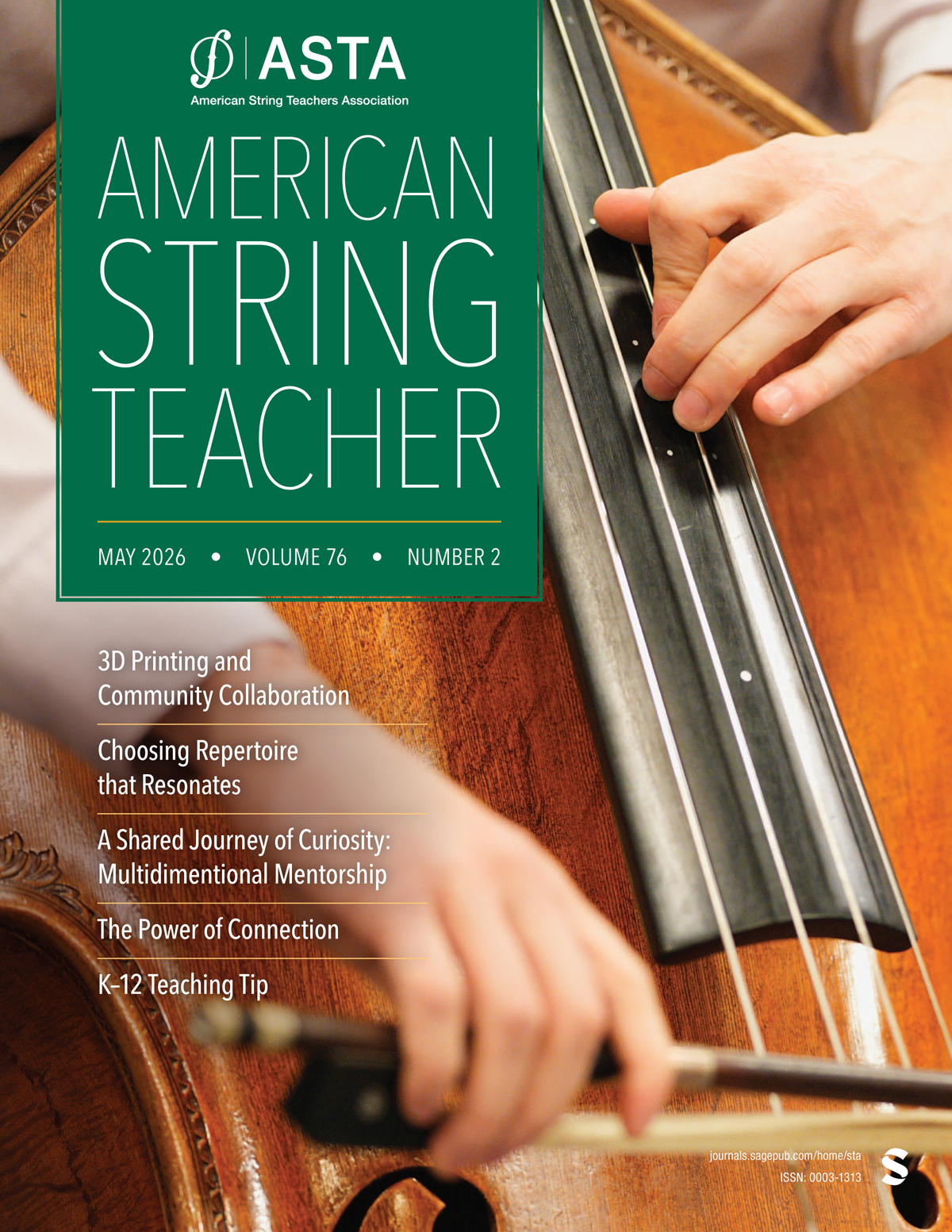 American String Teacher journal cover