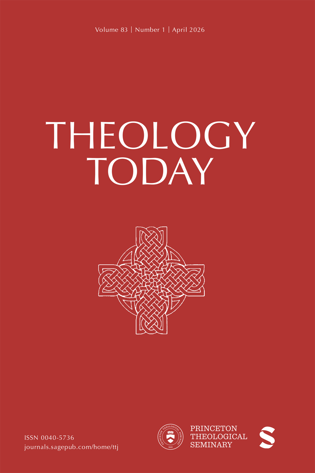 Theology Today journal cover