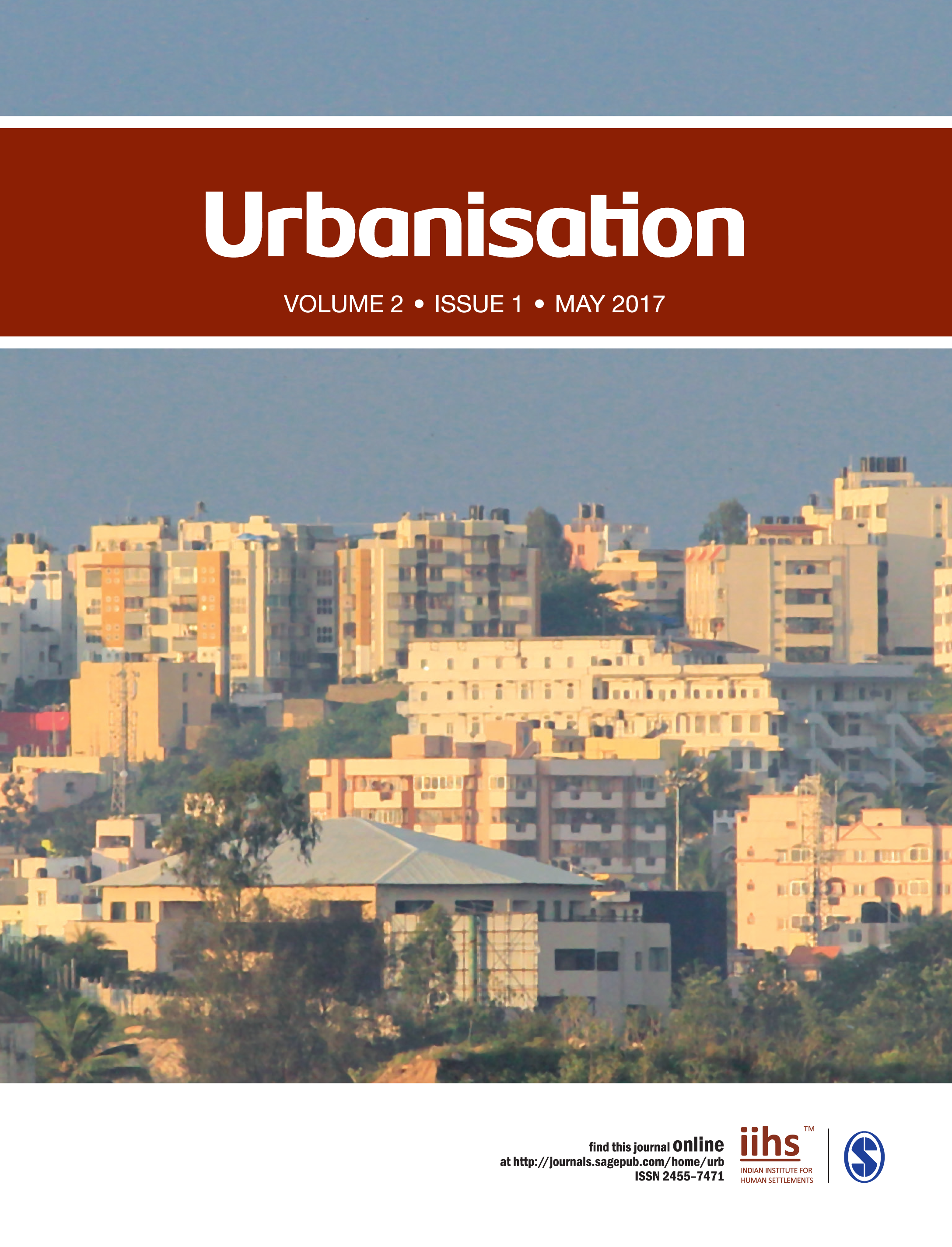 Urbanisation journal cover