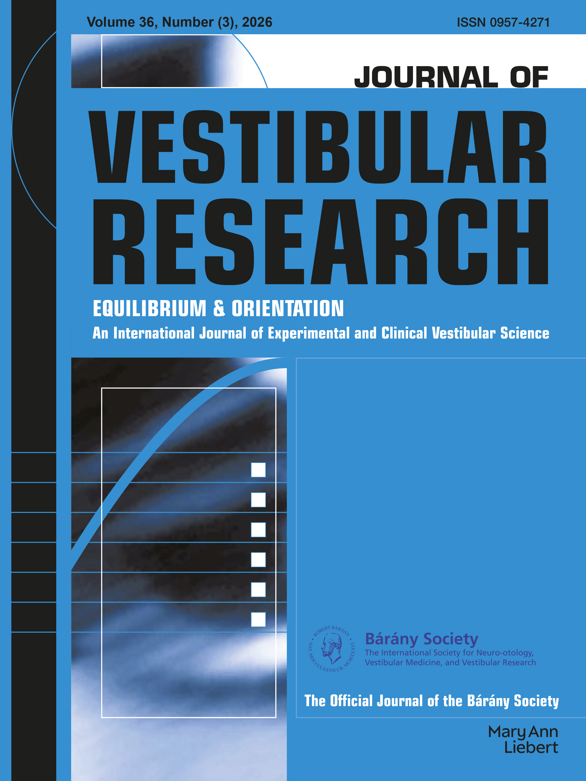 Journal of Vestibular Research journal cover