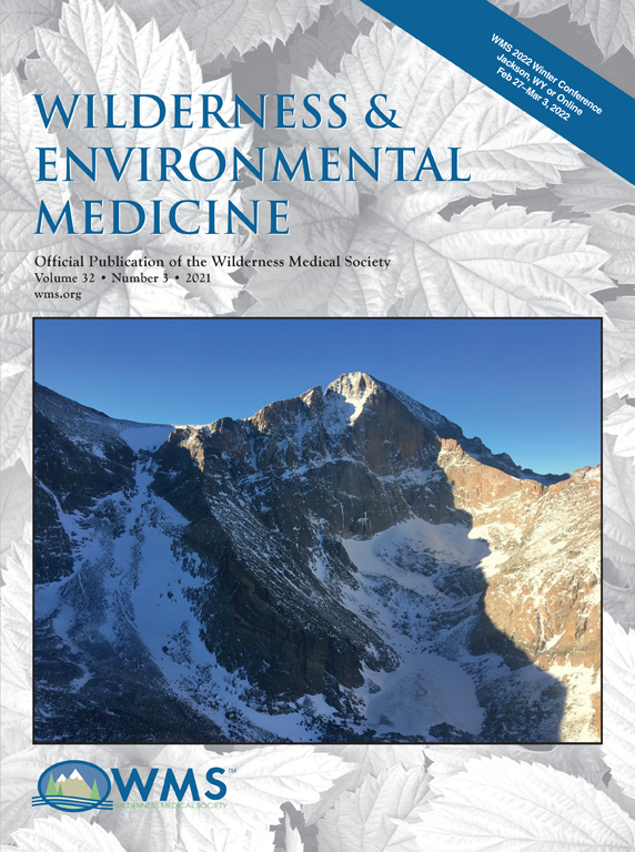 Wilderness & Environmental Medicine journal cover