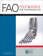Foot & Ankle Orthopaedics journal cover
