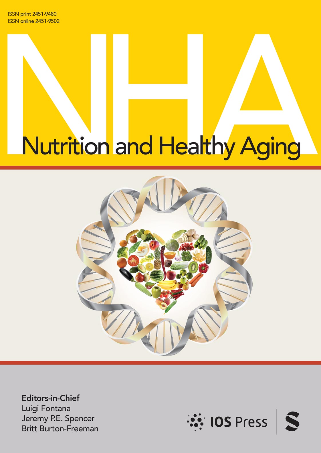 Nutrition and Healthy Aging journal cover