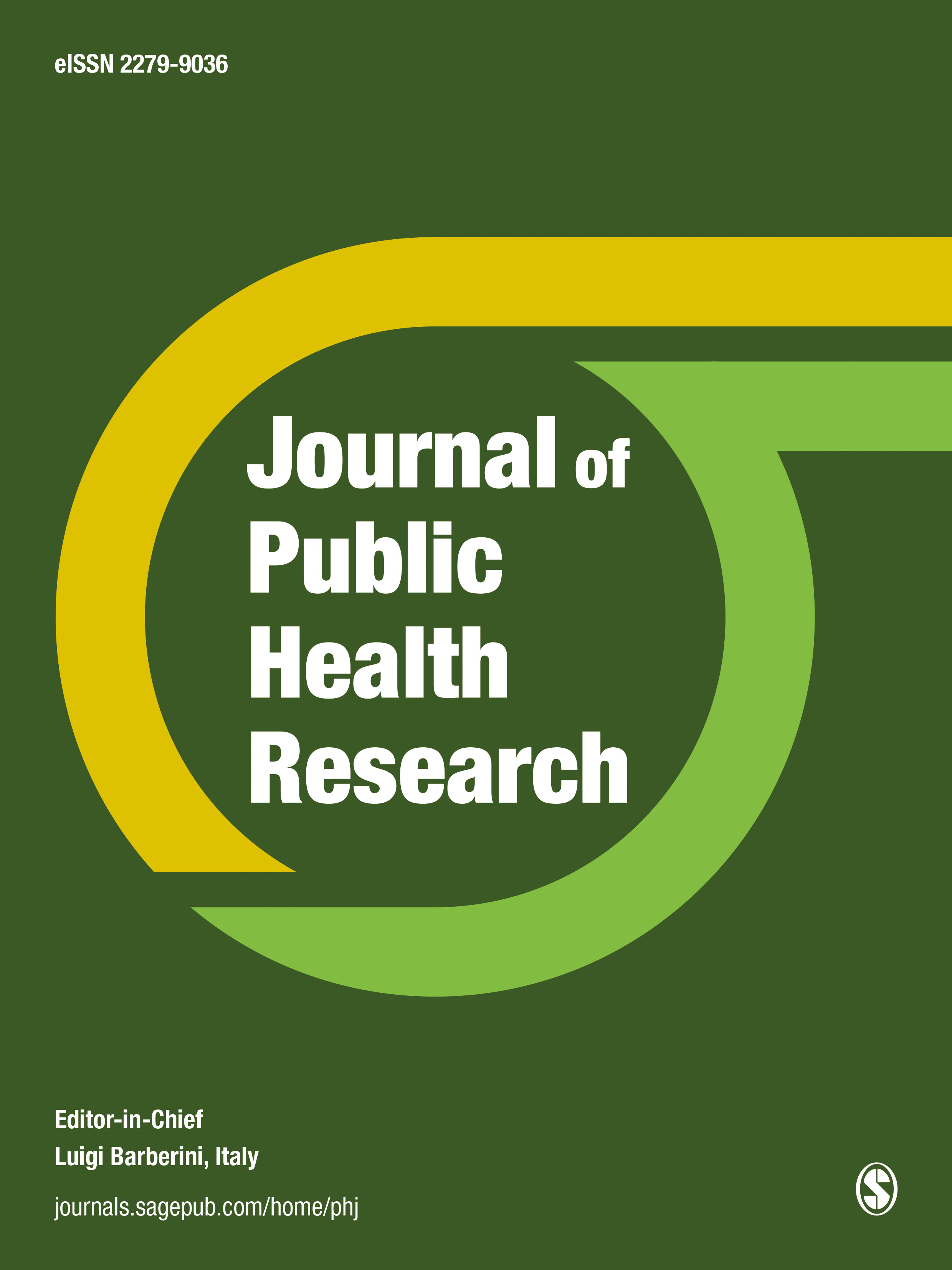 Journal of Public Health Research journal cover