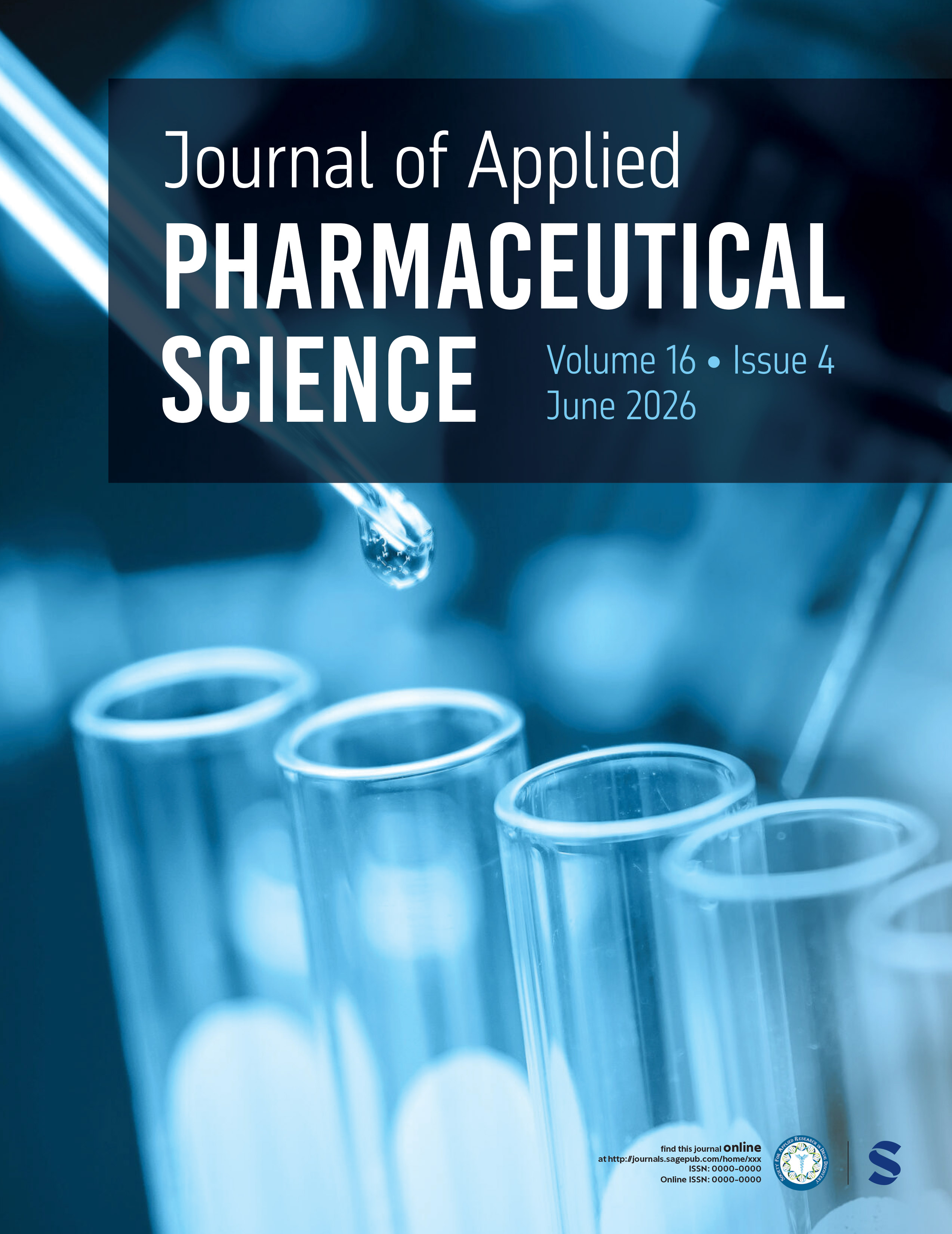 Journal of Applied Pharmaceutical Science journal cover