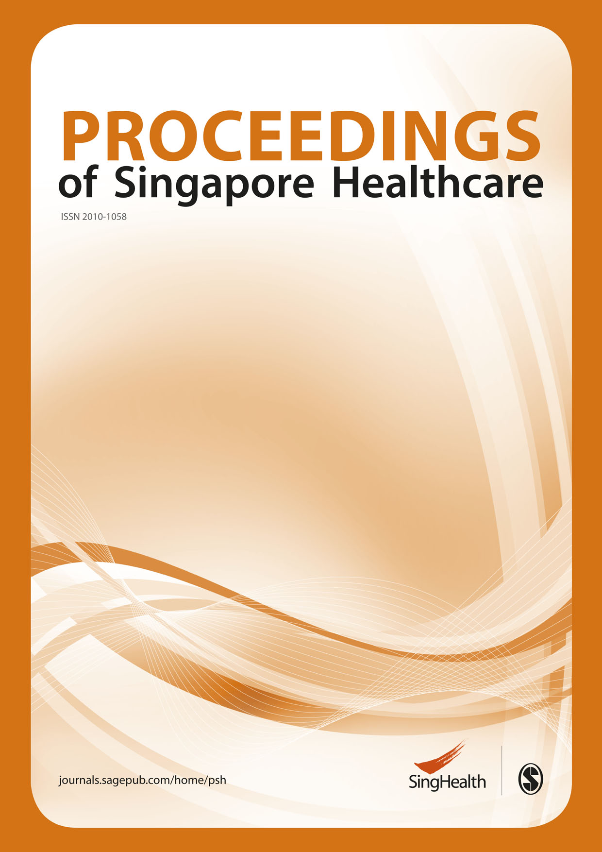 Proceedings of Singapore Healthcare journal cover
