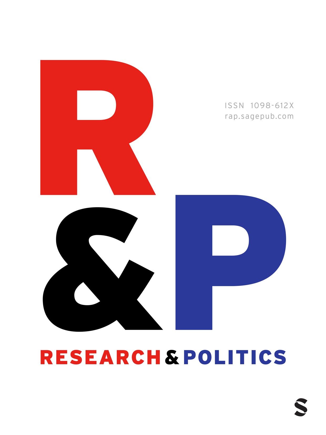 Research & Politics journal cover